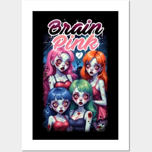 BrainPink Posters and Art